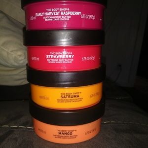 The body shop body butters